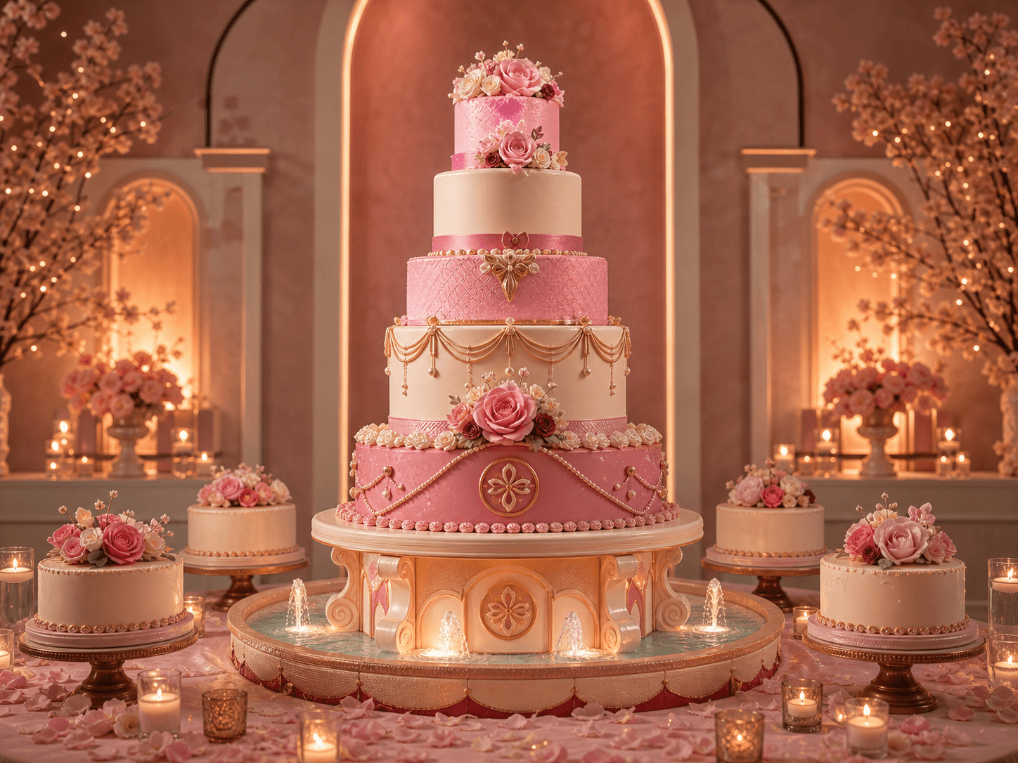 Quinceañera cake by Sofi Bakery